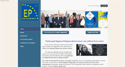 Desktop Screenshot of europeansparty.org